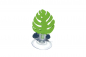 Preview: Pflanzenhalter mit Saugnapf - Moosgitter im Blatt-Design