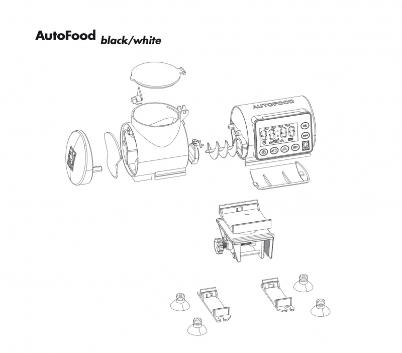 JBL Autofood Black - Futterautomat