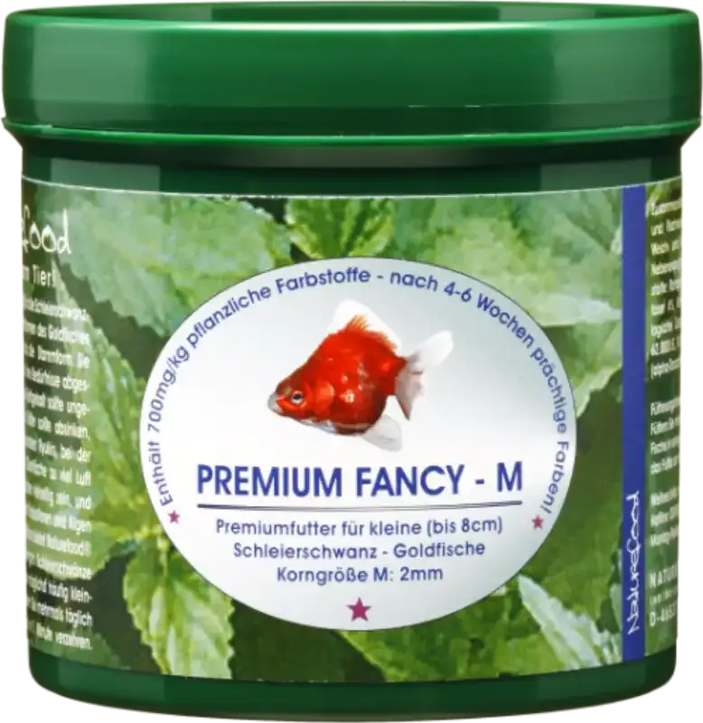 Futter für kleinere Goldfische und Schleierschwänze von Naturefood
