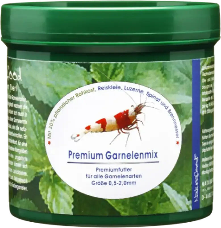 Naturefood Garnelenmix das optimale Futter für Garnelen im Aquarium