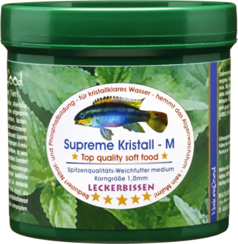 Weichgranulat für Zierfische von Naturefood