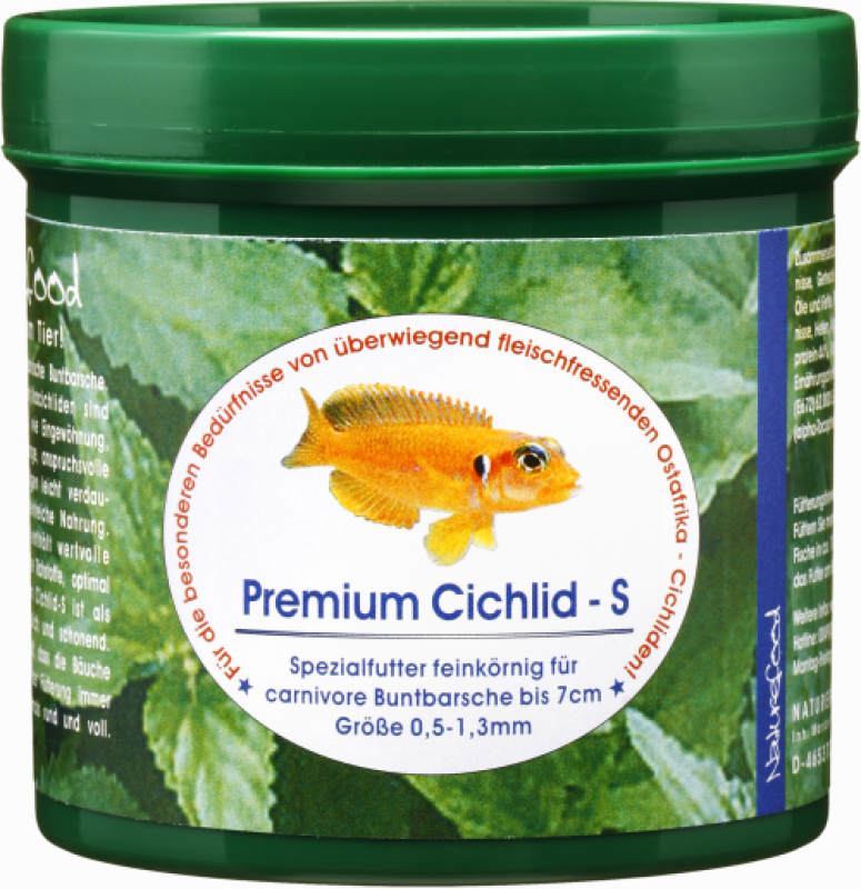 Naturefood Premium Cichlid für karnivore Buntbarsche