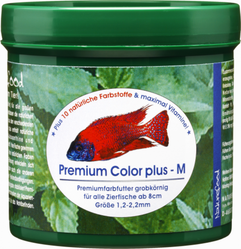 Naturefood Premium Color Plus Farbfutter für alle Fische