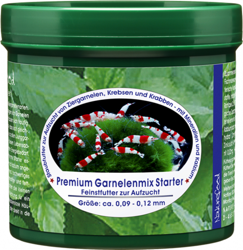 Naturefood Premium Garnelenmix Starter für Babygarnelen