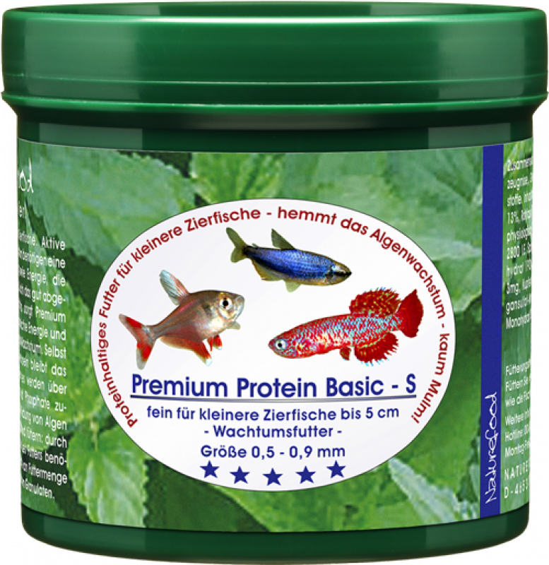Naturefood Premium Protein Basic für karnivore Fische