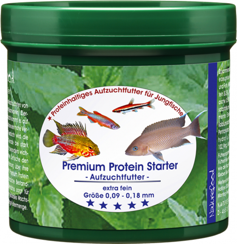 Naturefood Premium Protein Starter für karnivore Jungfische