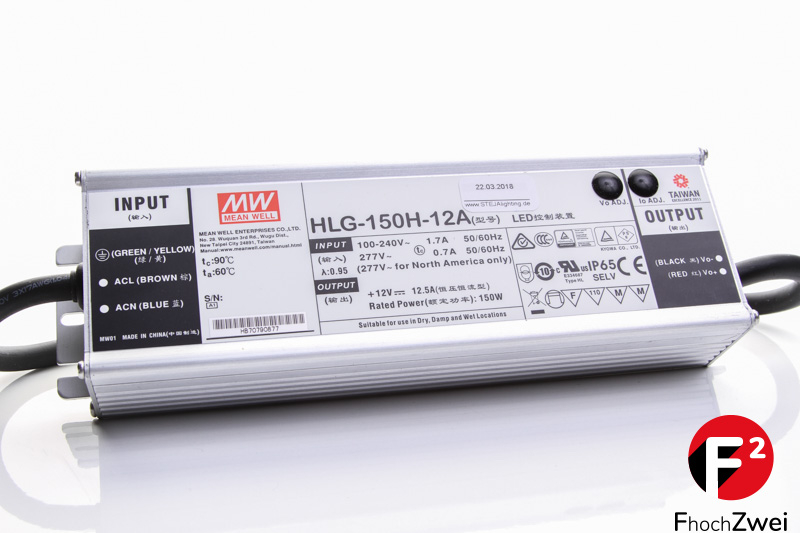 LED-Trafo 12 Volt Ausgang / 150 Watt