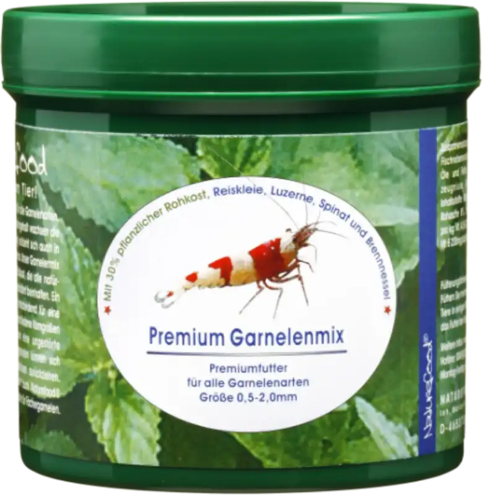 Naturefood Garnelenmix das optimale Futter für Garnelen im Aquarium